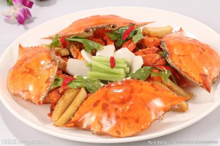 上海新东方烹饪学校——美味香辣蟹的做法
