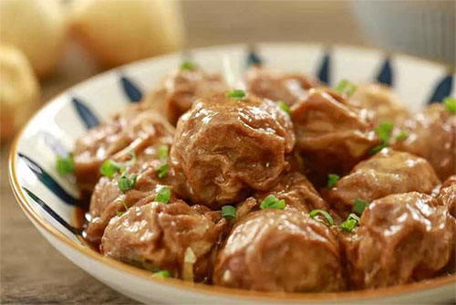 油面筋塞肉的做法——新东方烹饪教育