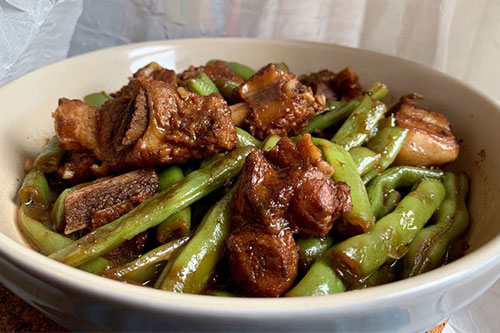 排骨炖豆角的做法——新东方烹饪教育