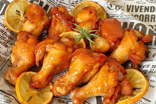 柠香蜂蜜鸡翅根的做法——新东方烹饪教育