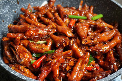 香辣烧鸡爪的做法——新东方烹饪教育