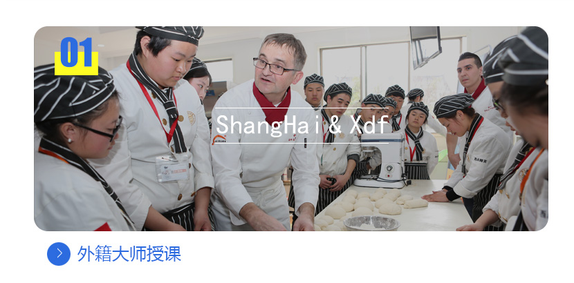 上海新东方烹饪学校,外籍大师授课