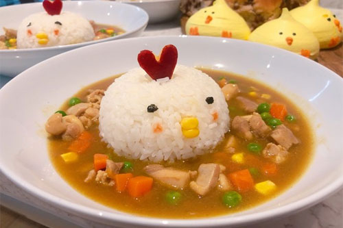日式鸡腿咖喱饭——新东方烹饪学校