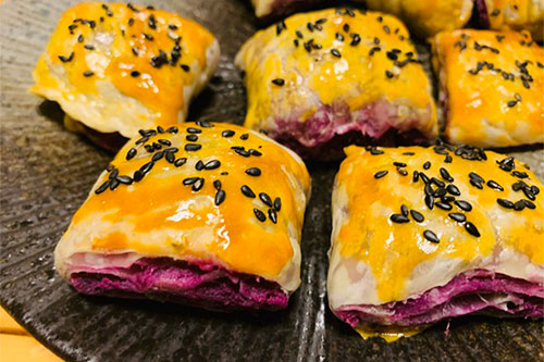 紫薯酥的做法——新东方烹饪教育